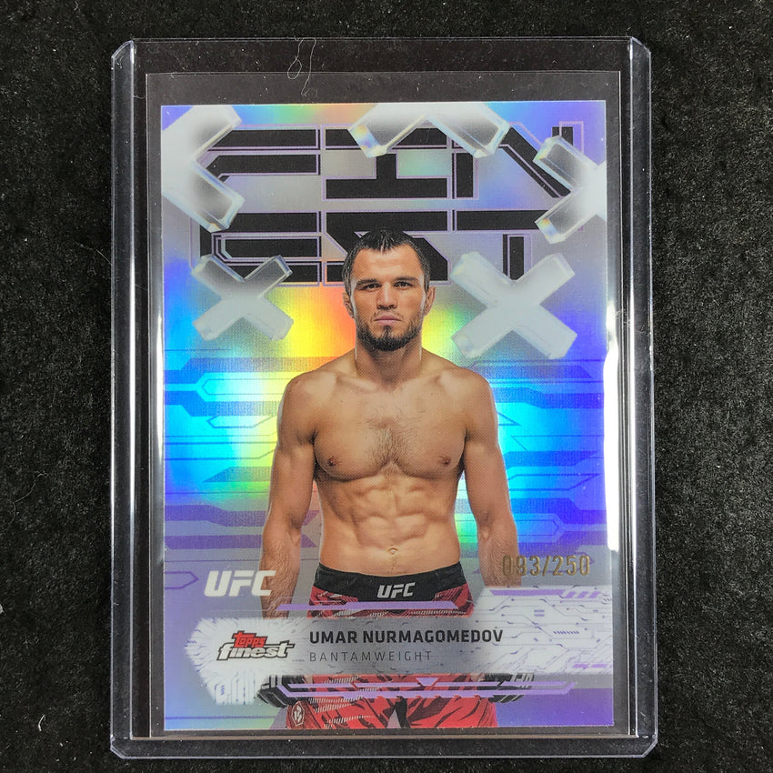 2025 Topps Finest UFC UMAR NURMAGOMEDOV Common Purple 93/250 #23