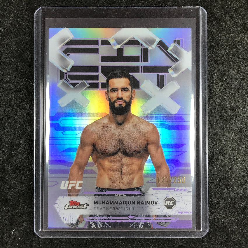 2025 Topps Finest UFC MUHAMMADJON NAIMOV Rookie Common Purple 121/250 #79