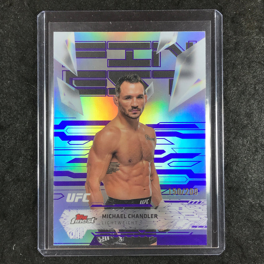 2025 Topps Finest UFC MICHAEL CHANDLER Uncommon Purple 150/200 #142