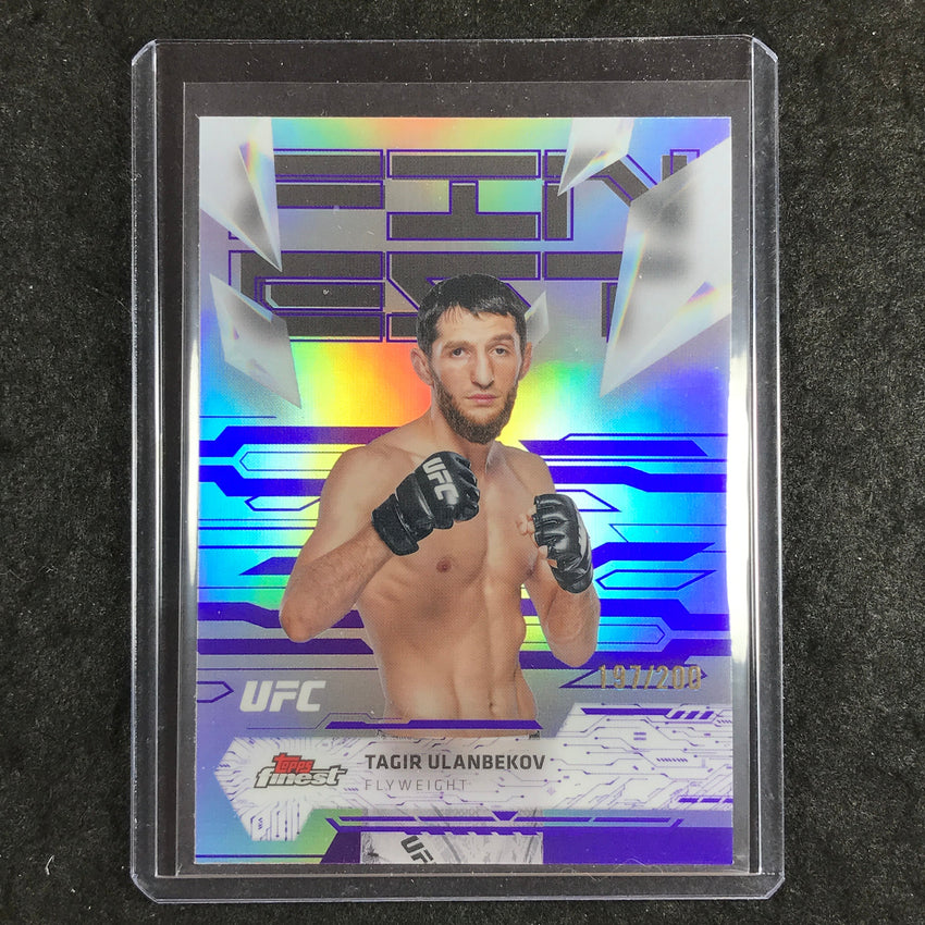 2025 Topps Finest UFC TAGIR ULANBEKOV Uncommon Purple 197/200 #169