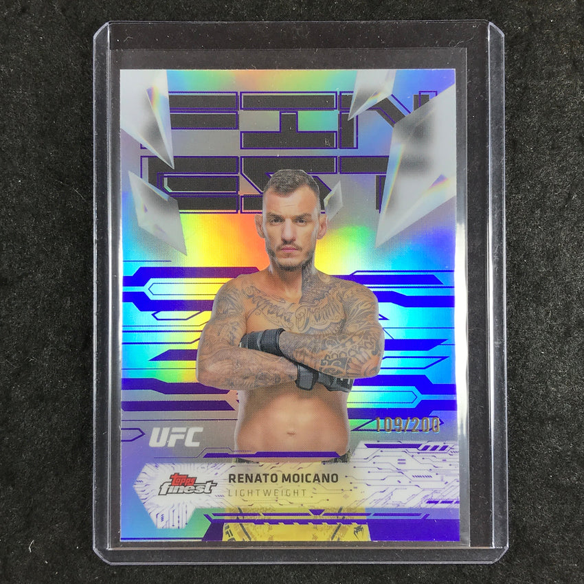 2025 Topps Finest UFC RENATO MOICANO Uncommon Purple 109/200 #188