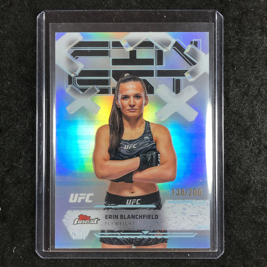2025 Topps Finest UFC ERIN BLANCHFIELD Common Blue 138/200 #5