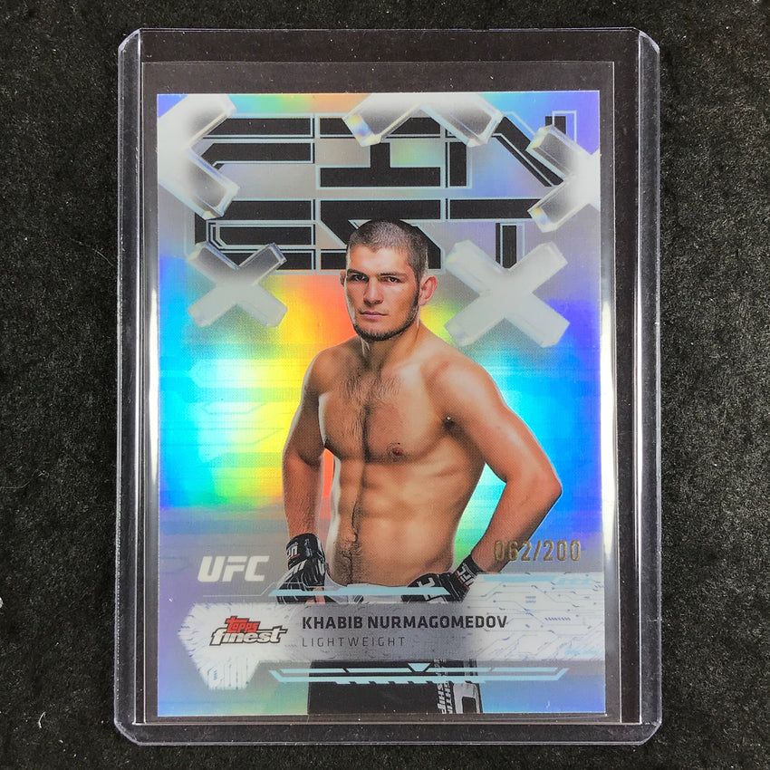 2025 Topps Finest UFC KHABIB NURMAGOMEDOV Common Blue 62/200 #33