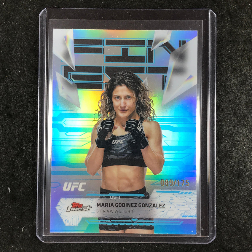 2025 Topps Finest UFC MARIA GODINEZ GONZALEZ Uncommon Blue 89/175 #124