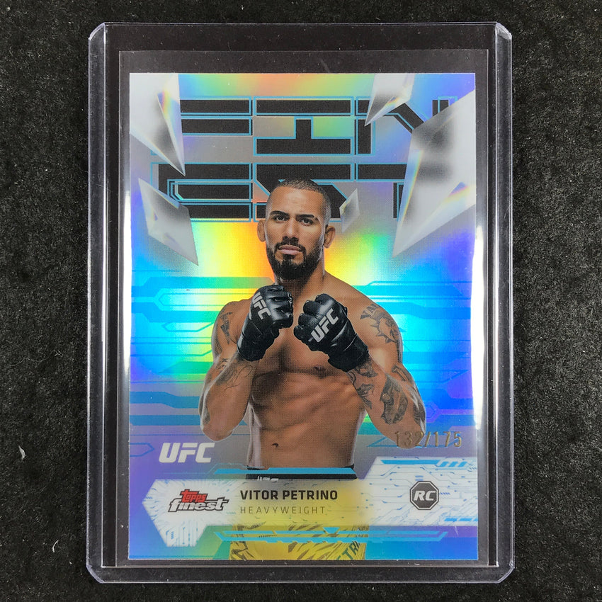 2025 Topps Finest UFC VITOR PETRINO Rookie Uncommon Blue 132/175 #162