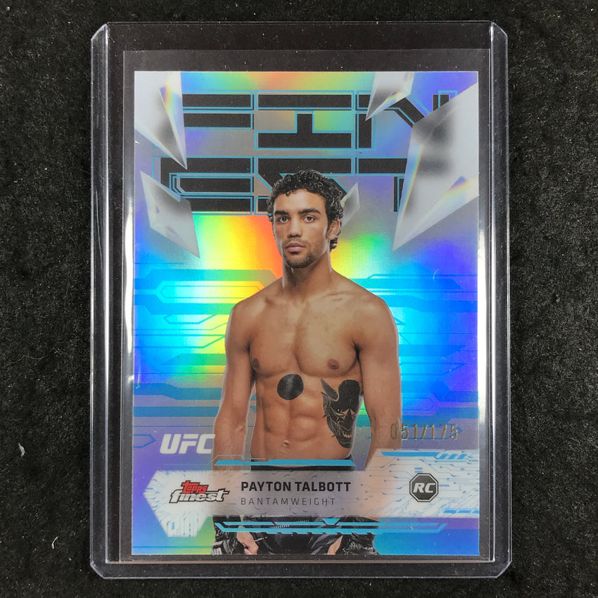 2025 Topps Finest UFC PAYTON TALBOTT Rookie Uncommon Blue 51/175 #199