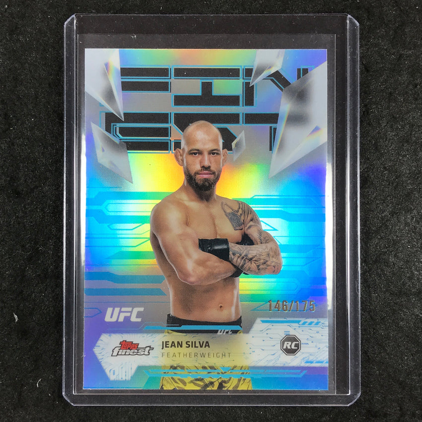 2025 Topps Finest UFC JEAN SILVA Rookie Uncommon Blue 146/175 #200