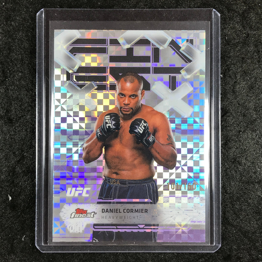 2025 Topps Finest UFC DANIEL CORMIER Common Purple Checkerboard 101/150 #42