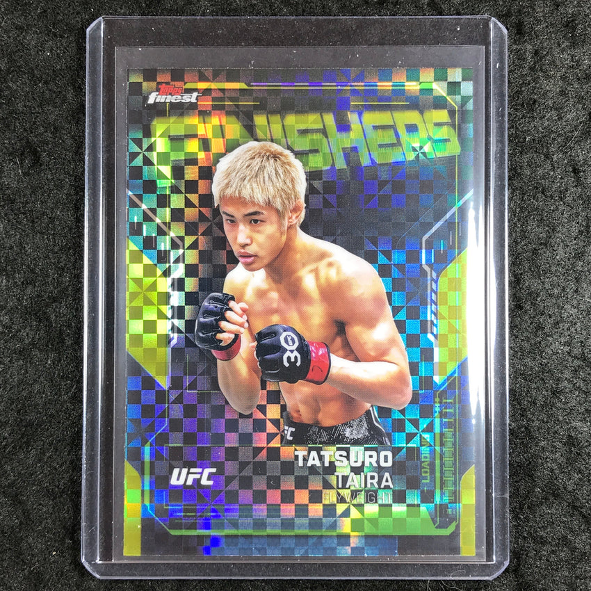 2025 Topps Finest UFC TATSURO TAIRA Finishers Checkerboard #18