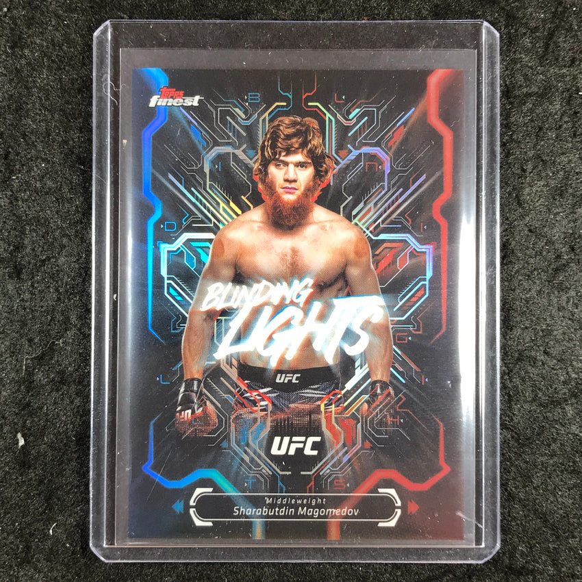 2025 Topps Finest UFC SHARABUTDIN MAGOMEDOV Blinding Lights SSP #3