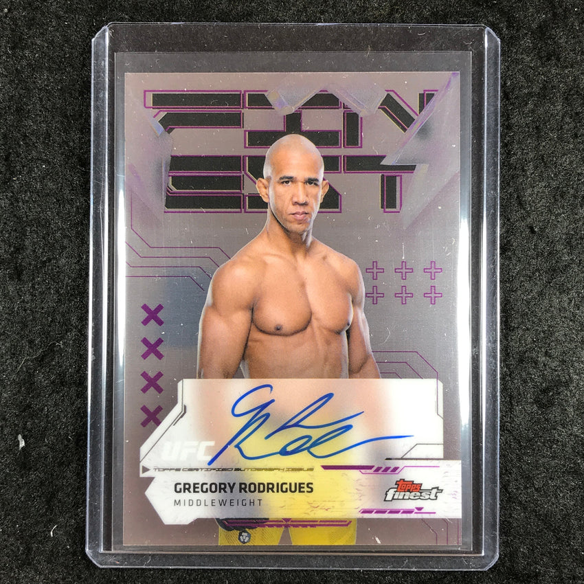 2025 Topps Finest UFC GREGORY RODRIGUES Finest Autographs Base #GR