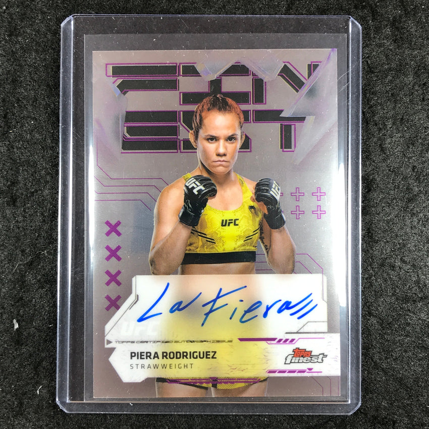 2025 Topps Finest UFC PIERA RODRIGUEZ Finest Autographs Base #PR