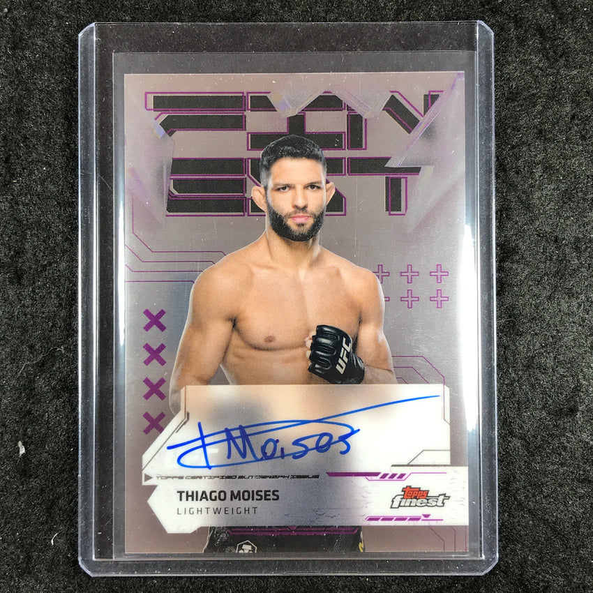 2025 Topps Finest UFC THIAGO MOISES Finest Autographs Base #TM