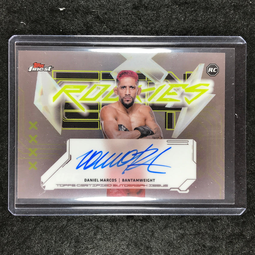 2025 Topps Finest UFC DANIEL MARCOS Finest Rookies Autographs Base #DM