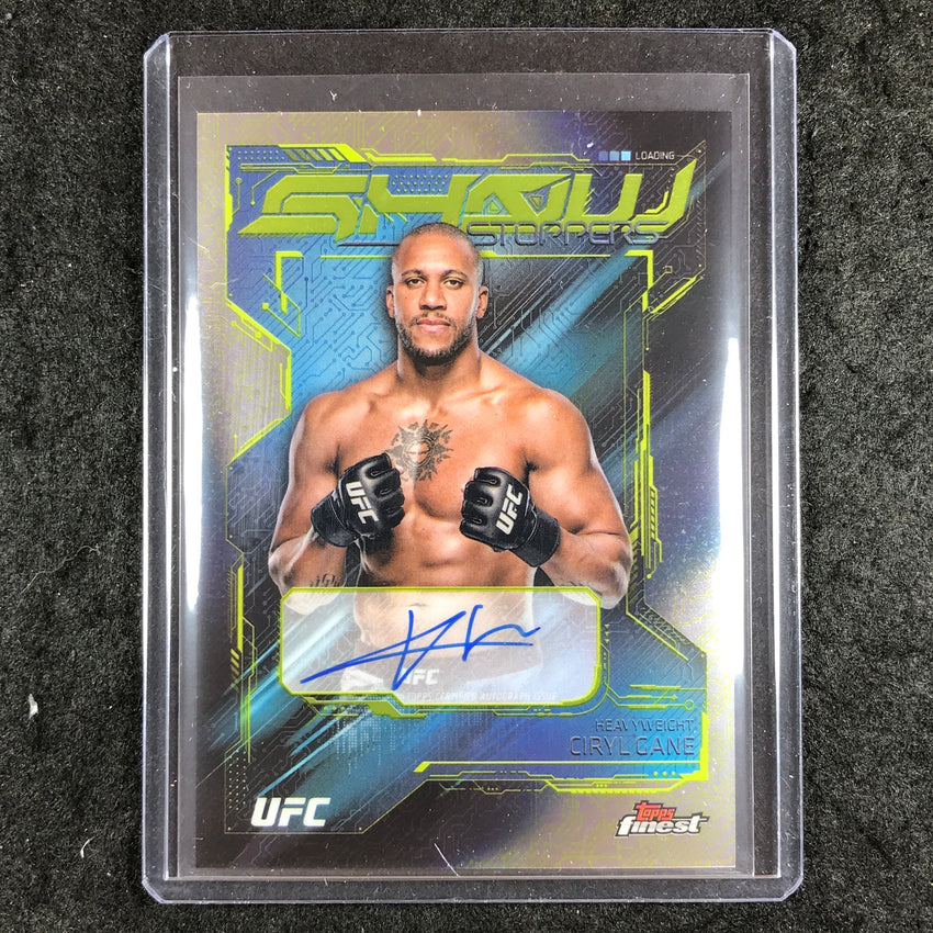 2025 Topps Finest UFC CIRYL GANE Showstoppers Autographs #CG