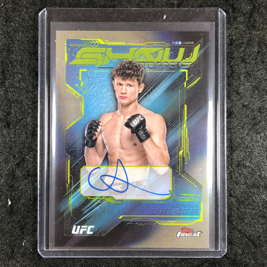 2025 Topps Finest UFC CHASE HOOPER Showstoppers Autographs #CH
