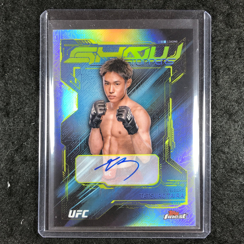 2025 Topps Finest UFC TATSURO TAIRA Showstoppers Autographs Refractor #TT