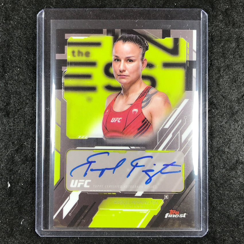 2025 Topps Finest UFC RAQUEL PENNINGTON The Finest Autograph #RP