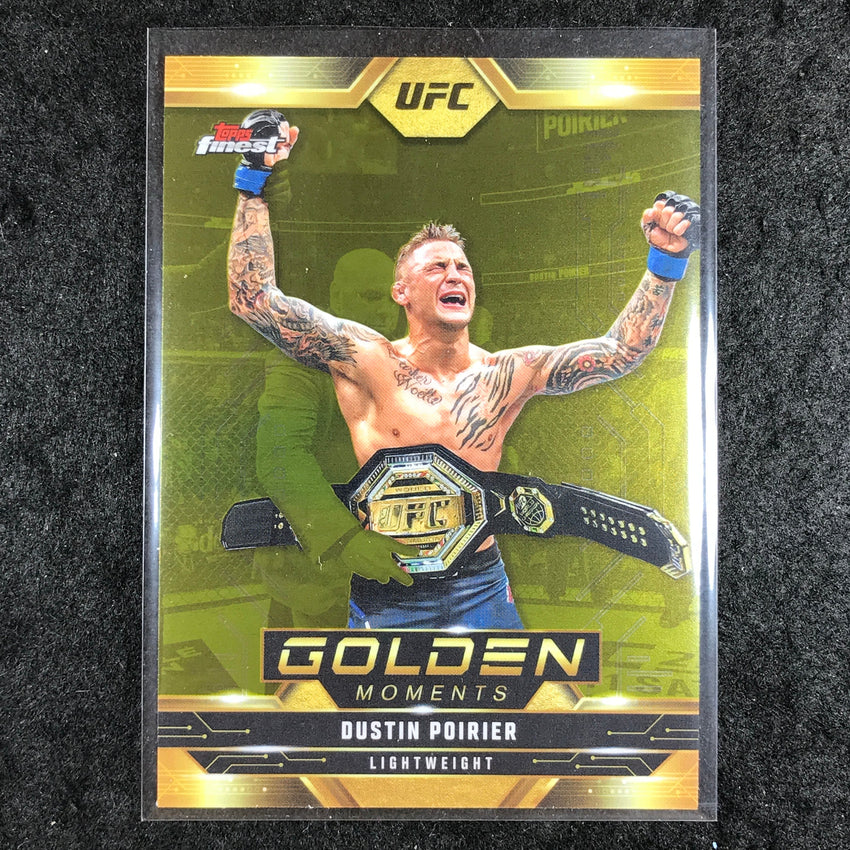 2025 Topps Finest UFC DUSTIN POIRIER Golden Moments Base #20