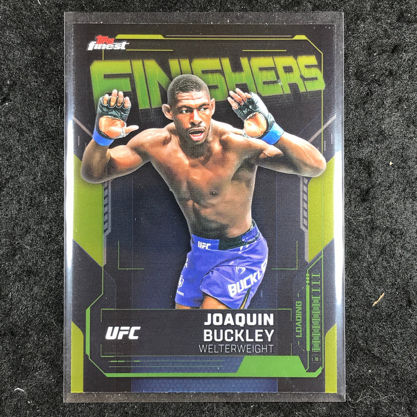 2025 Topps Finest UFC JOAQUIN BUCKLEY Finishers Base #5