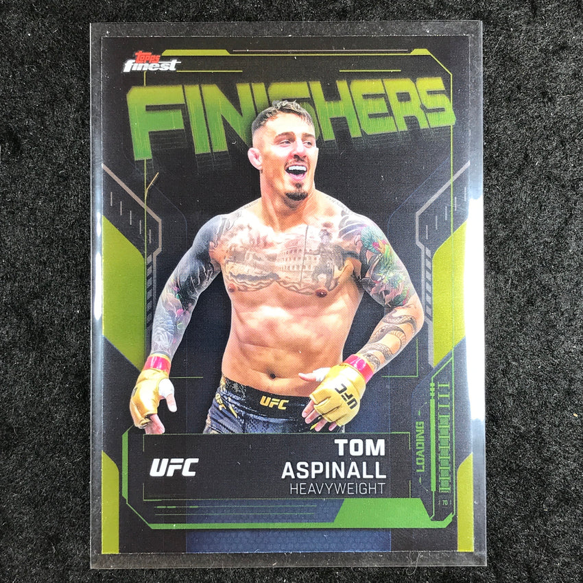 2025 Topps Finest UFC TOM ASPINALL Finishers Base #8