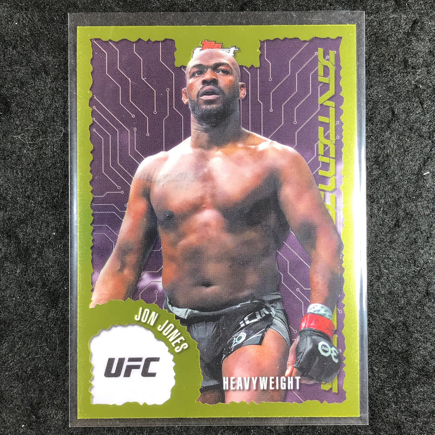 2025 Topps Finest UFC JON JONES Intimidators Base #2