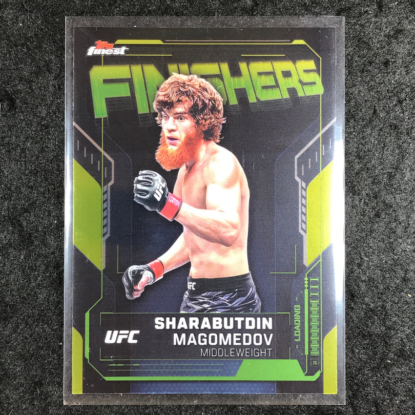 2025 Topps Finest UFC SHARABUTDIN MAGOMEDOV Finishers Base #11
