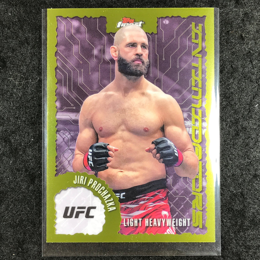 2025 Topps Finest UFC JIRI PROCHAZKA Intimidators Base #7