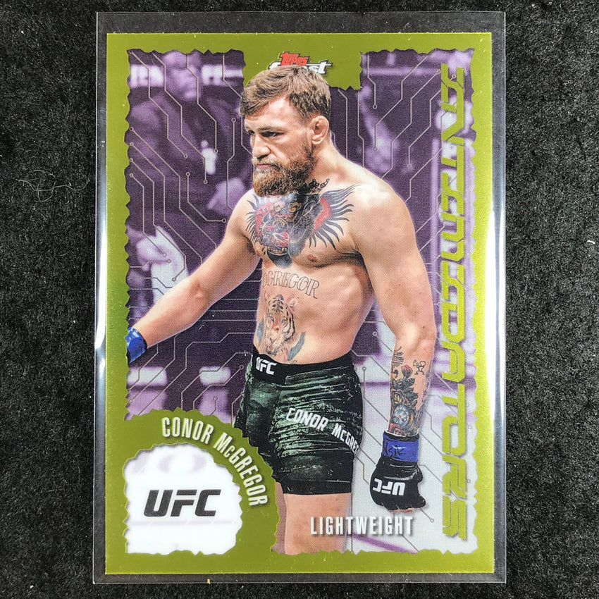2025 Topps Finest UFC CONOR MCGREGOR Intimidators Base #8