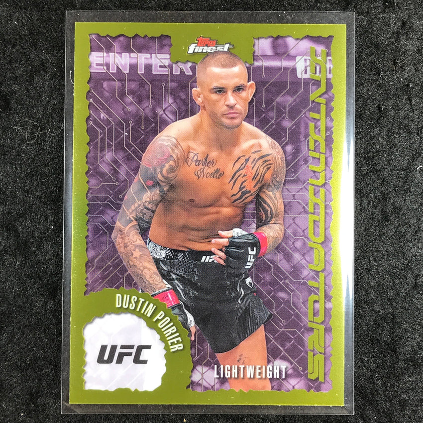 2025 Topps Finest UFC DUSTIN POIRIER Intimidators Base #16