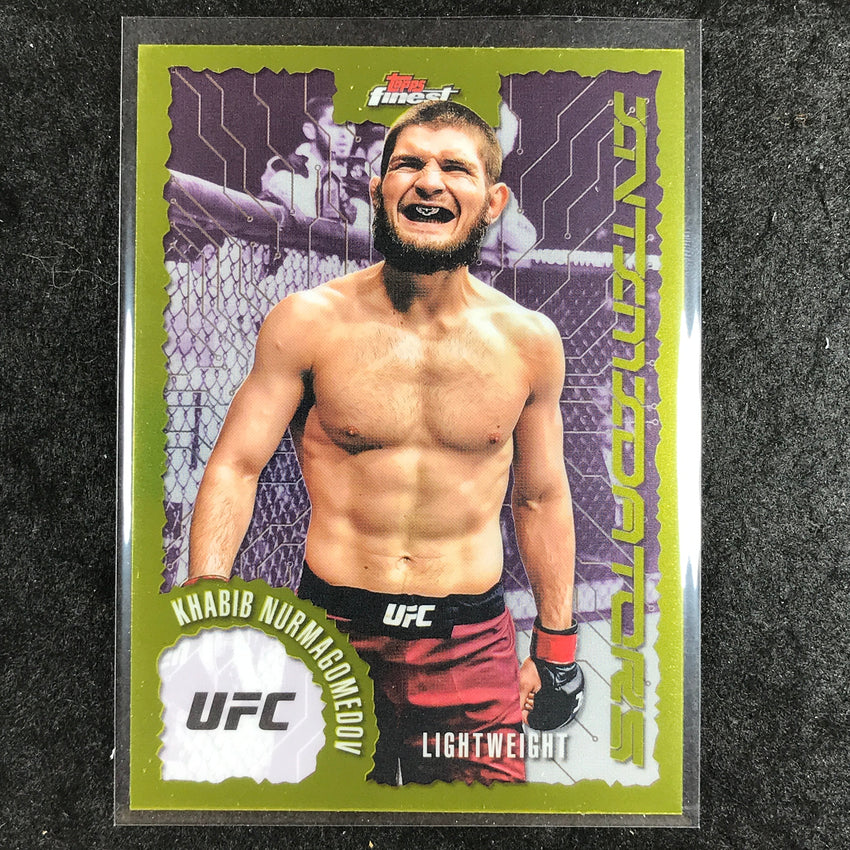 2025 Topps Finest UFC KHABIB NURMAGOMEDOV Intimidators Base #20