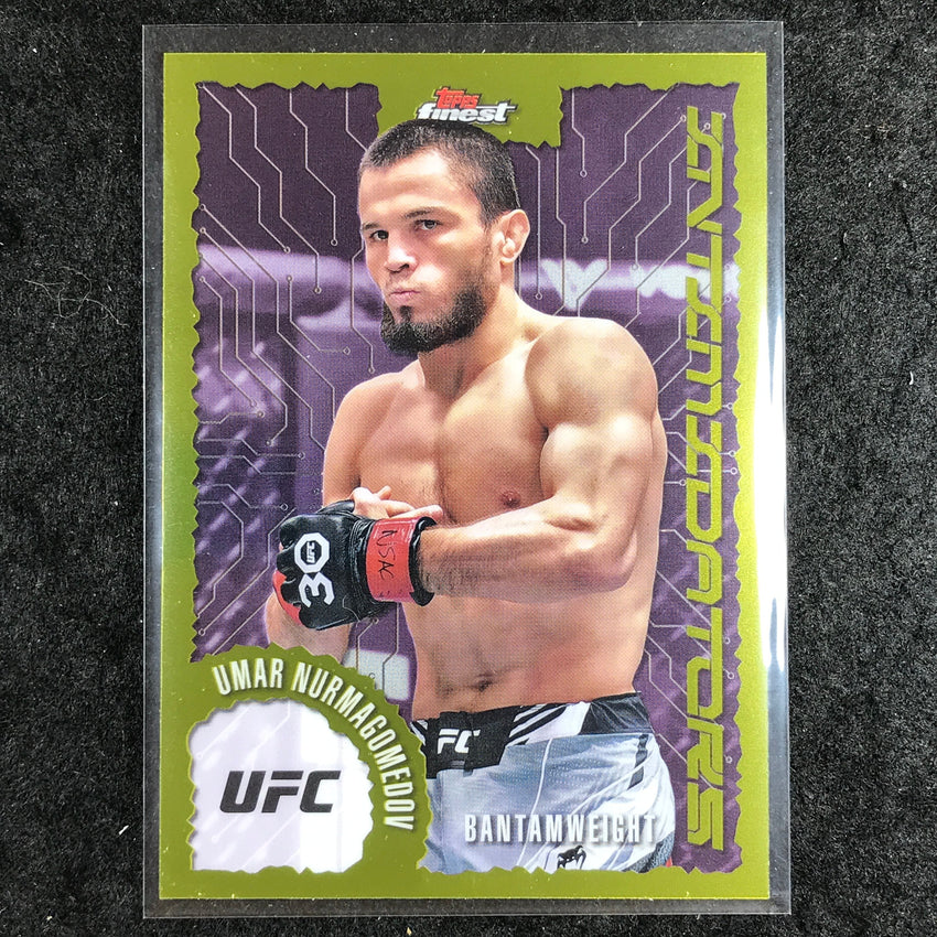 2025 Topps Finest UFC UMAR NURMAGOMEDOV Intimidators Base #21