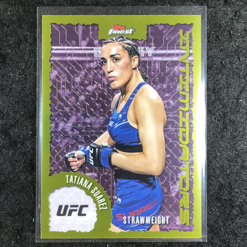 2025 Topps Finest UFC TATIANA SUAREZ Intimidators Base #25