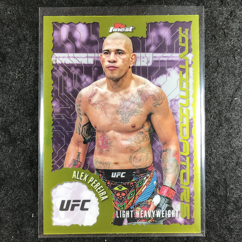 2025 Topps Finest UFC ALEX PEREIRA Intimidators Base #26