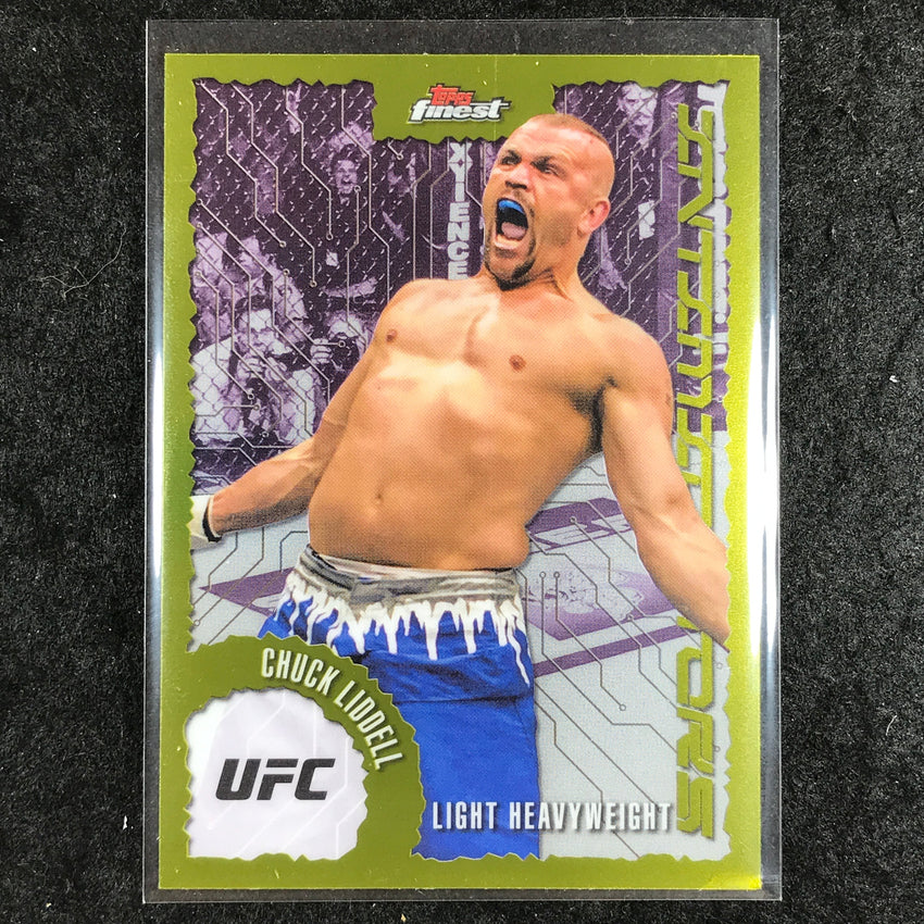2025 Topps Finest UFC CHUCK LIDDELL Intimidators Base #28