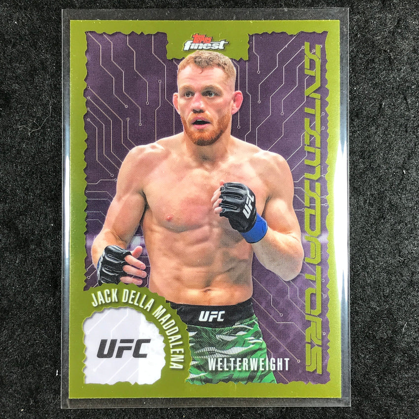 2025 Topps Finest UFC JACK DELLA MADDALENA Intimidators Base #29