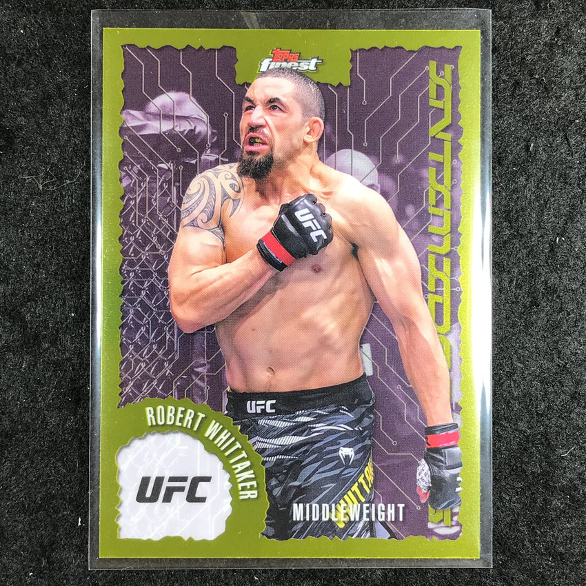 2025 Topps Finest UFC ROBERT WHITTAKER Intimidators Base #30