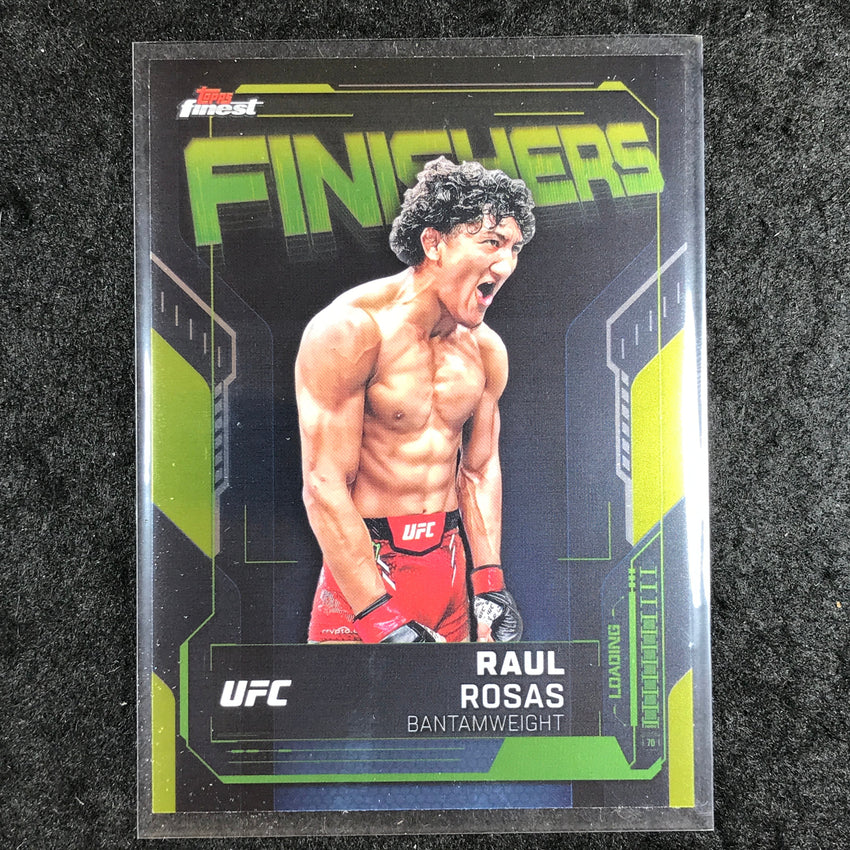 2025 Topps Finest UFC RAUL ROSAS Finishers Base #14