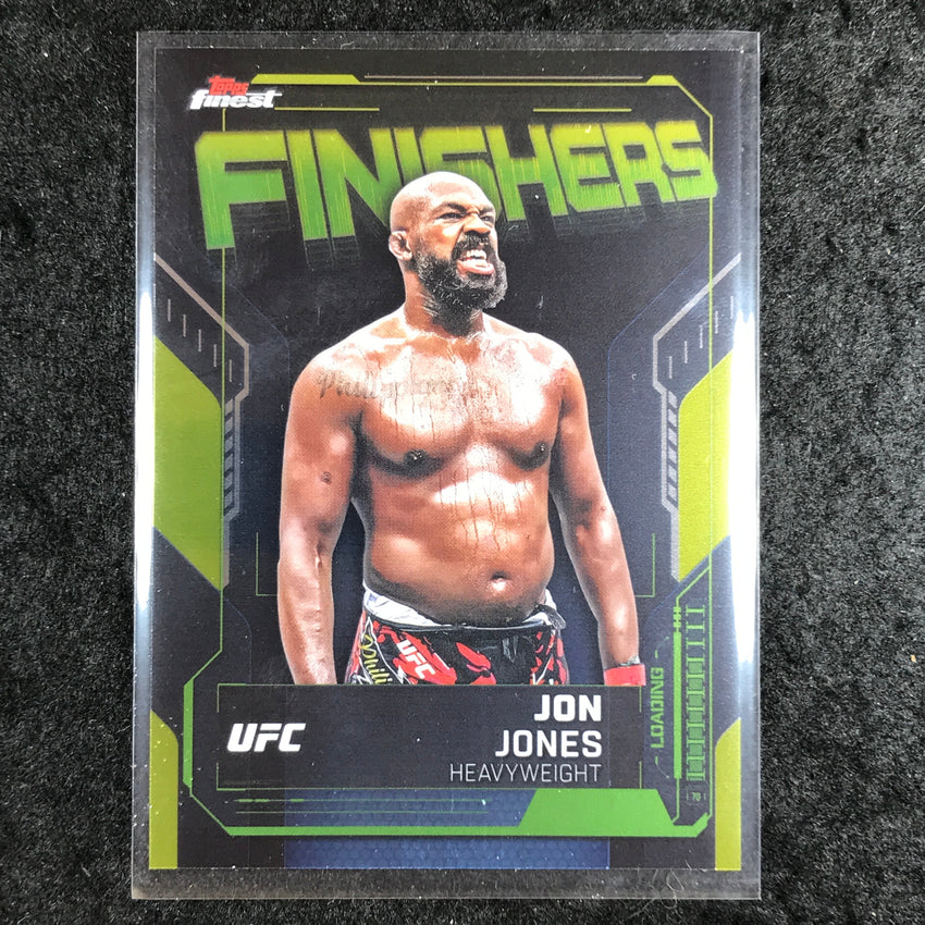 2025 Topps Finest UFC JON JONES Finishers Base #15