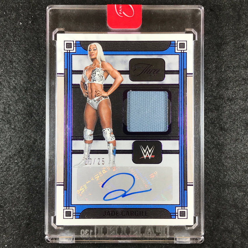 2024 Three Count WWE JADE CARGILL Memorabilia Autograph Purple 20/25