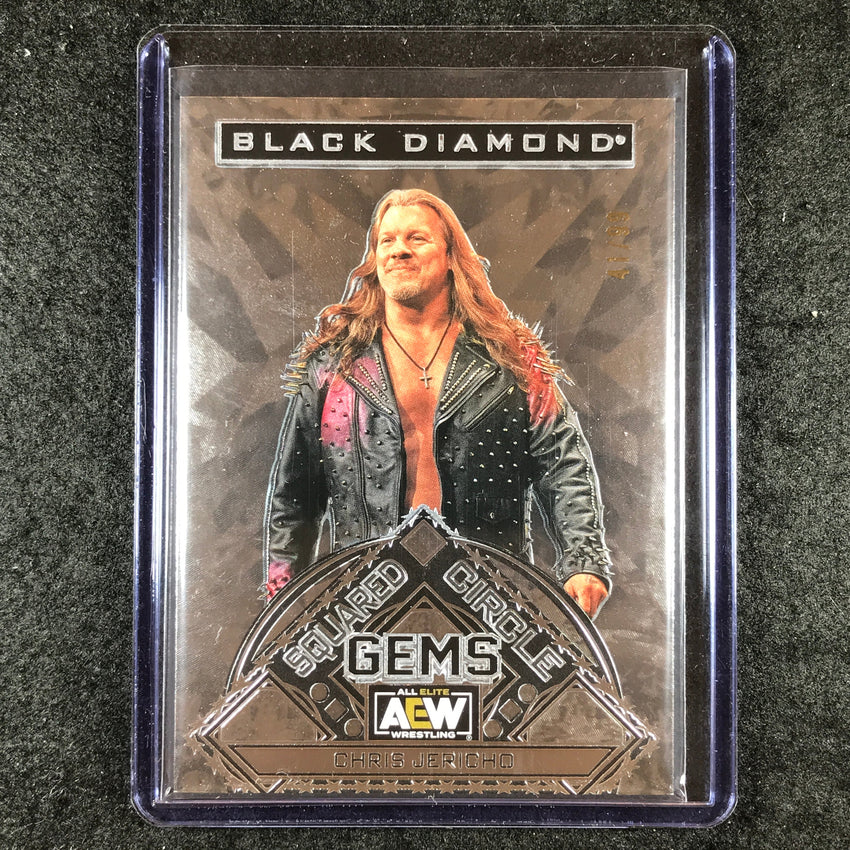 2024 Black Diamond AEW CHRIS JERICHO Squared Circle Gems Base 41/99