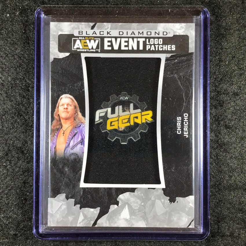2024 Black Diamond AEW CHRIS JERICHO AEW Event Logo Patches Full Gear #5
