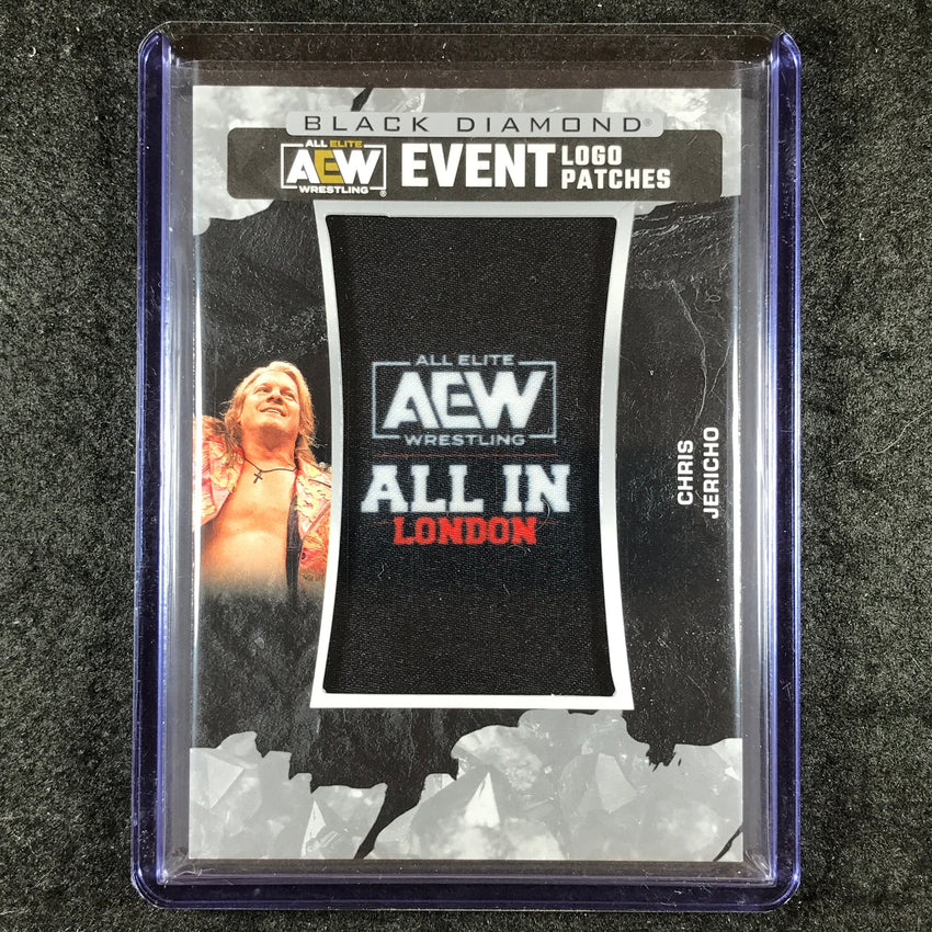 2024 Black Diamond AEW CHRIS JERICHO AEW Event Logo Patches All In #9