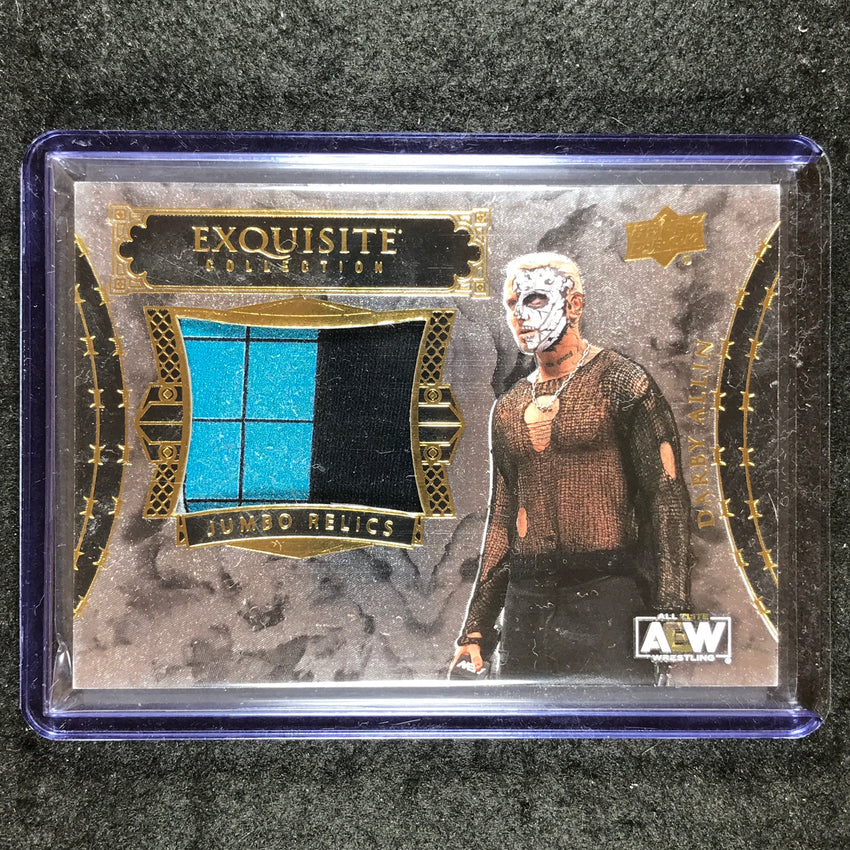 2024 Black Diamond AEW DARBY ALLIN Exquisite Collection Jumbo Relics Patch 11/25