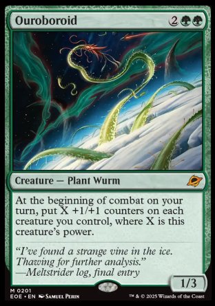 FOIL Ouroboroid - #201 - Mythic - Edge of Eternities