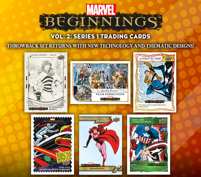 2022 Upper Deck Marvel Beginnings Volume Hobby Box Lineage SpiderMan