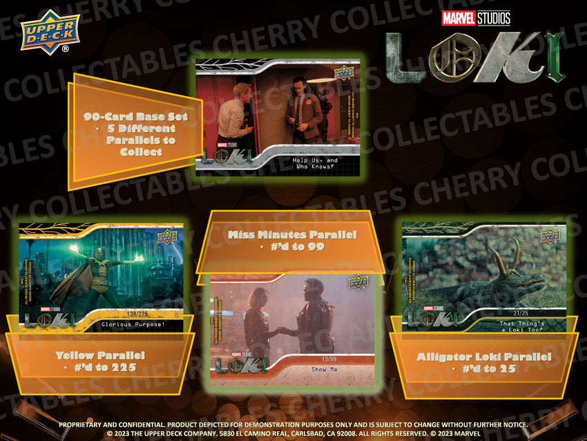 Upper Deck Marvel Studios Loki Season 1 Hobby Box