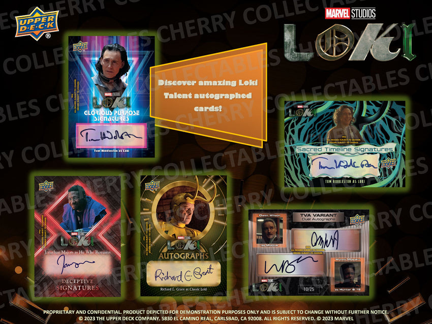Upper Deck Marvel Studios Loki Season 1 Hobby Pack