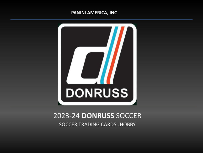23/24 Donruss Soccer Hobby 1 Box Opening - #30483・Team Based (Dec 01 4pm)