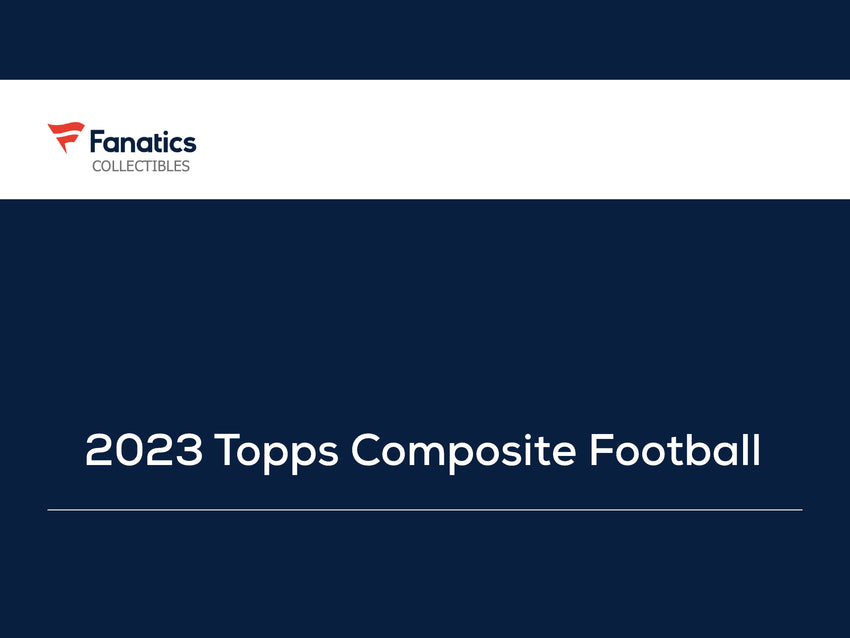 2023 Topps Composite Football Value Blaster Box
